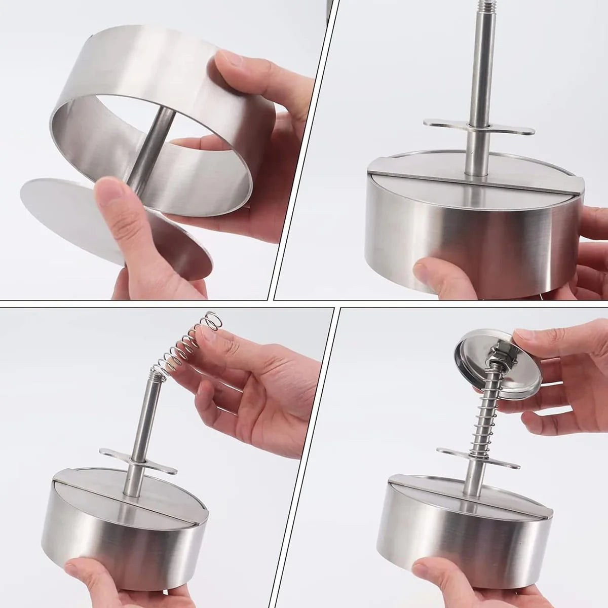 Stainless Steel Adjustable Patty Maker